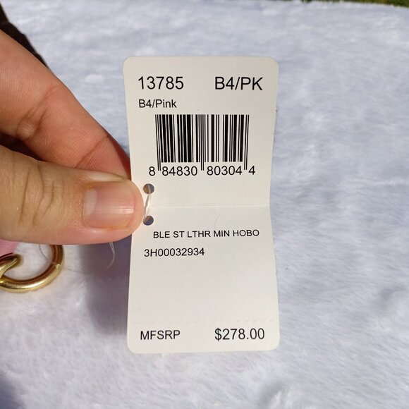 Rare Coach Kiss lock Mini Hobo bag - Pink - Picture 16 of 16